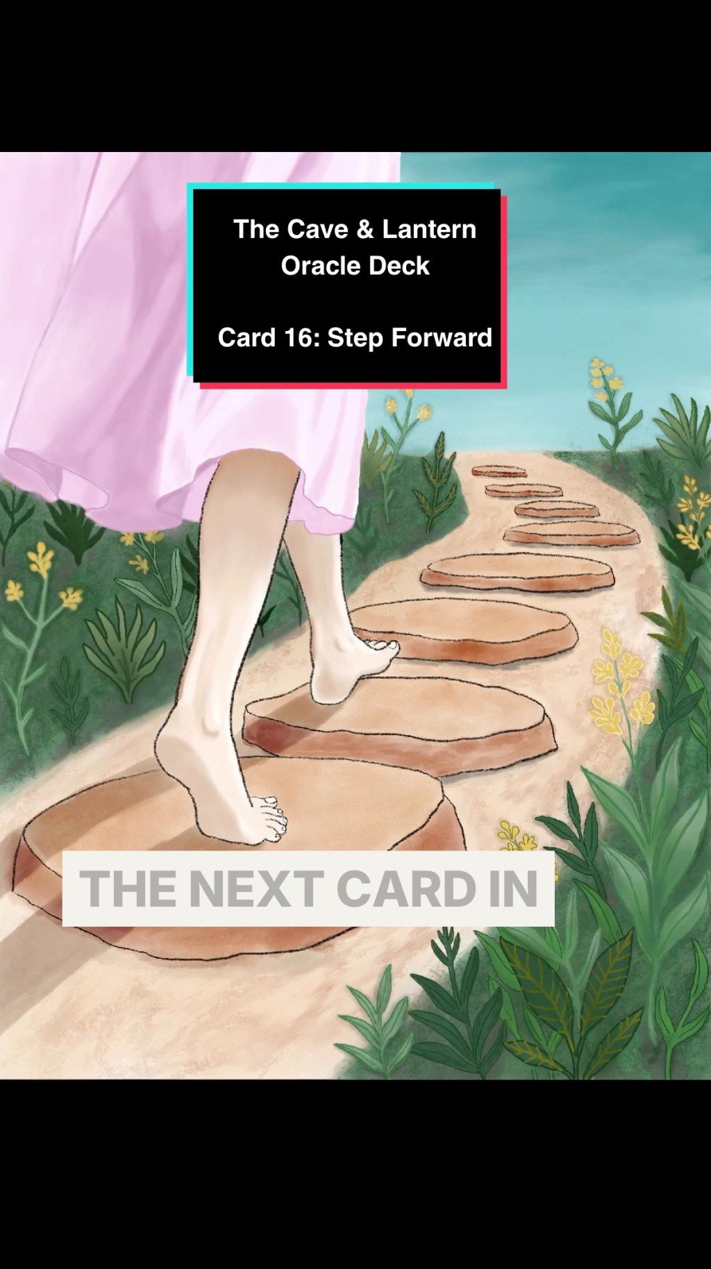 Card Reveal 7 – Step Forward – The Cave and Lantern Oracle&nbsp;Deck