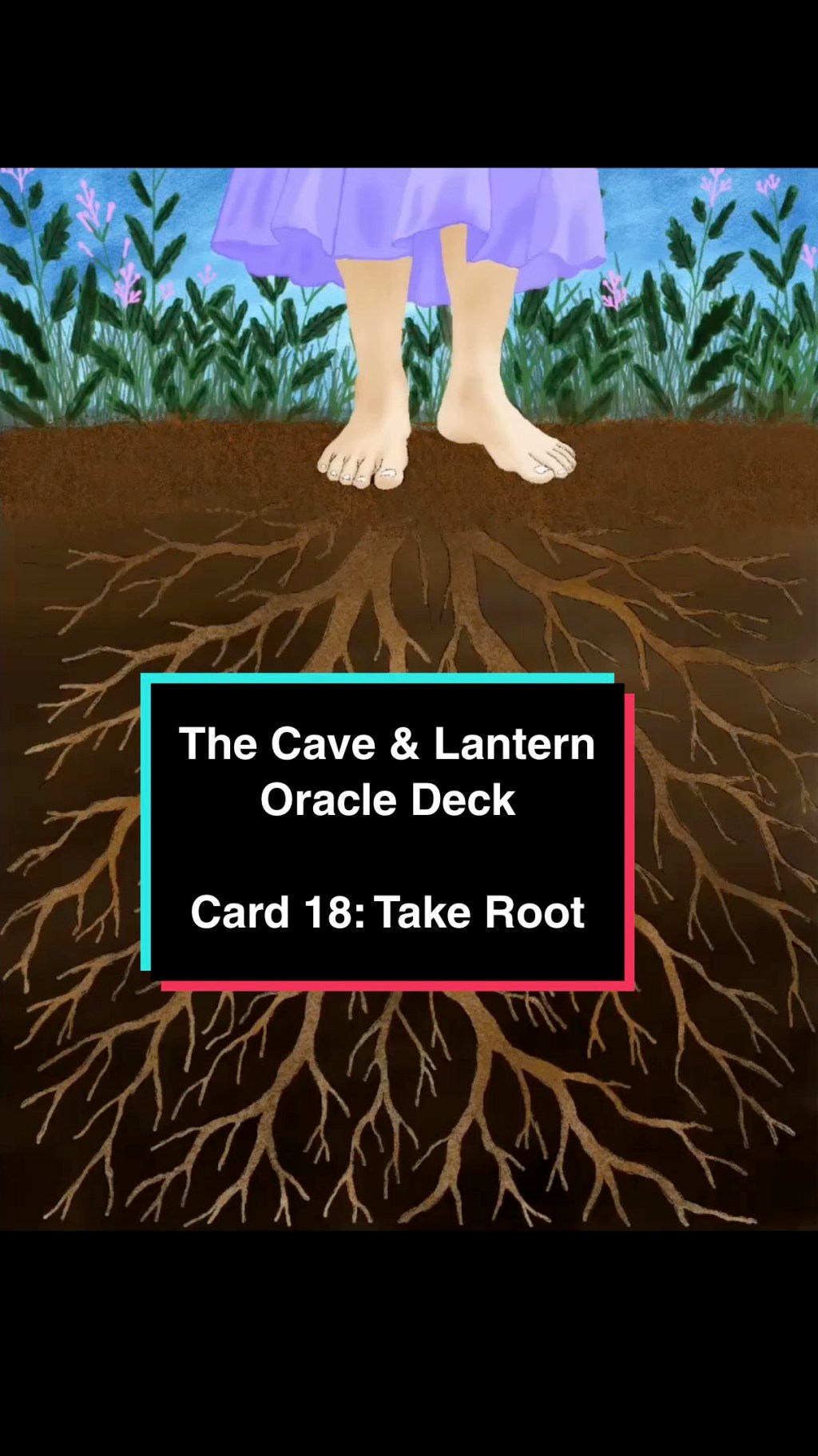 Card Reveal 9 | Take Root | Cave & Lantern Oracle&nbsp;Deck